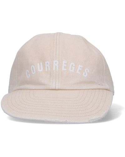 Courreges Hats - Natural