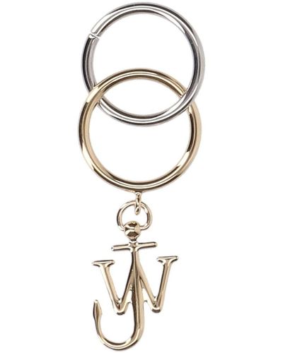 JW Anderson Double Anchor Ring - White