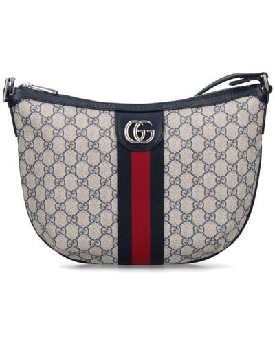 Gucci 'ophidia' Small Crossbody Bag - White