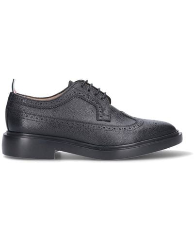 Thom Browne Flat shoes black - Nero