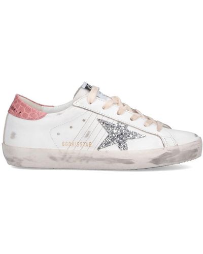 Golden Goose "super-star" Low-top Trainers - White