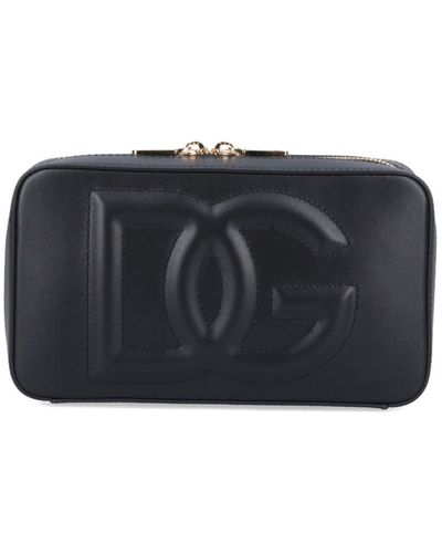 Dolce & Gabbana Borsa Tracolla Logo - Nero