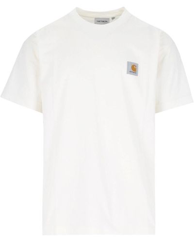 Carhartt Logo T-shirt - White