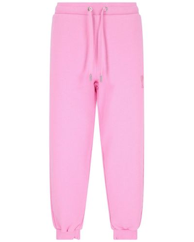 Ami Paris ' De Coeur' Track Trousers - Pink