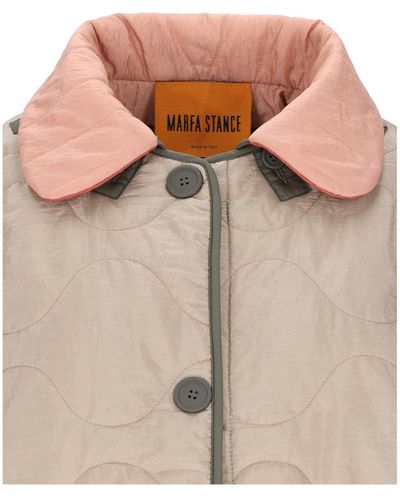 MARFA STANCE Reversible Quilted Collar - Pink
