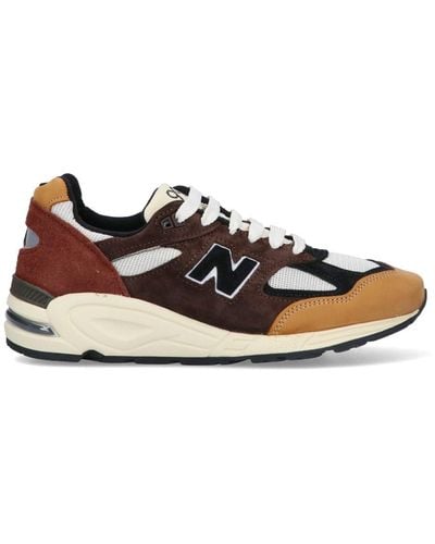 New Balance X Teddy Santis '990v2' Sneakers - Brown