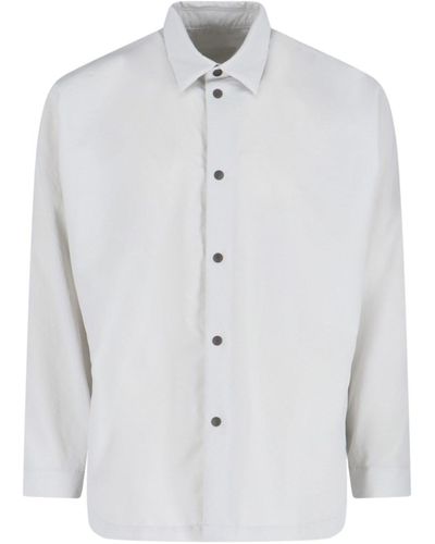 HOMME PLISSÉ Classic Shirt - White