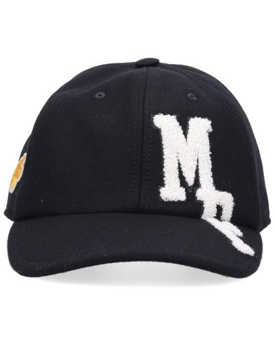 Moncler Genius X Frgmt Baseball Hat "mf" - Blue