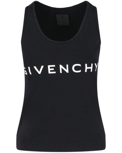 Givenchy Logo Top - Black
