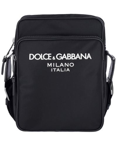 Dolce & Gabbana Borsa Tracolla Logo - Nero