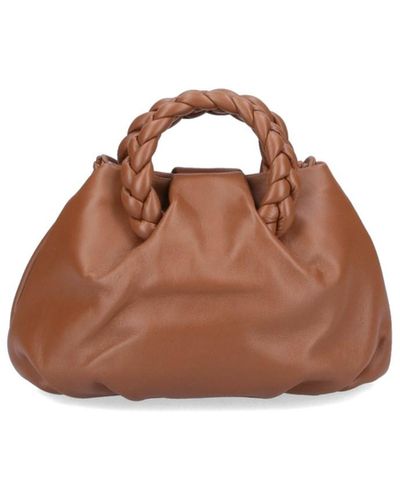 Hereu Small Handbag "bombon" - Brown