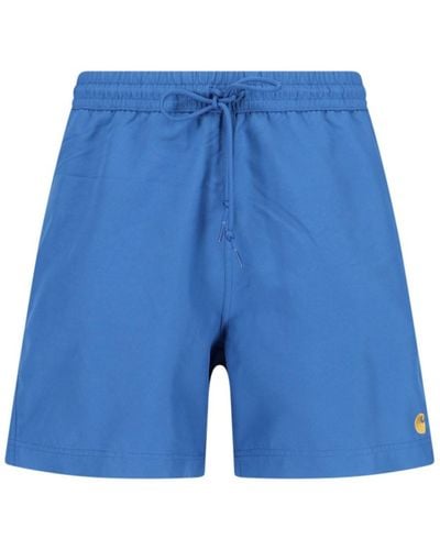 Carhartt 'chase Swim Trunk' Swim Shorts - Blue