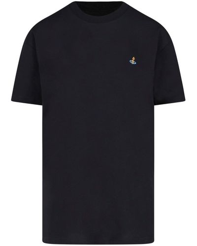 Vivienne Westwood Logo T-shirt - Black