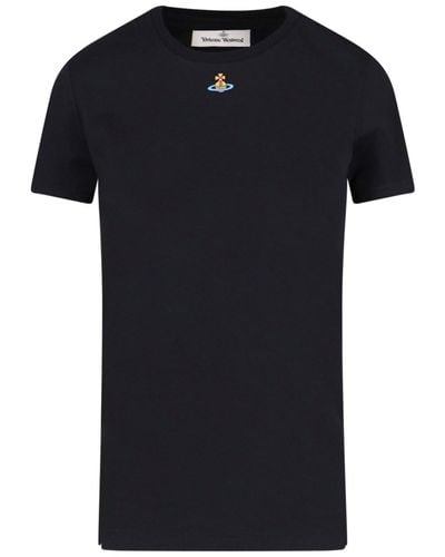 Vivienne Westwood Orb T-shirt - Black