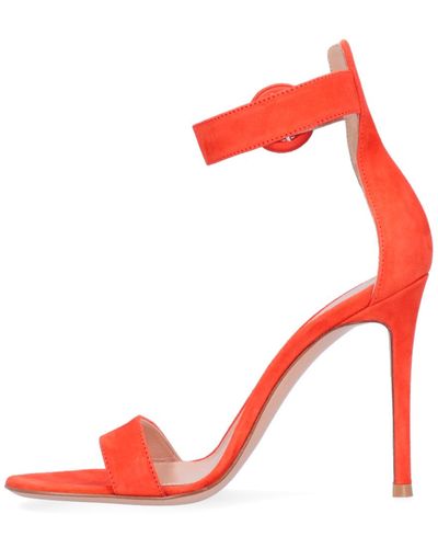 Gianvito Rossi 'portofino 105' Sandals - Red