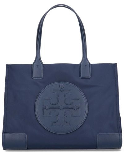 Tory Burch Ella Small Shopper Bag - Blue