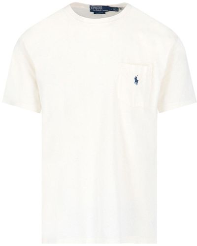 Polo Ralph Lauren T-Shirt Logo - Bianco