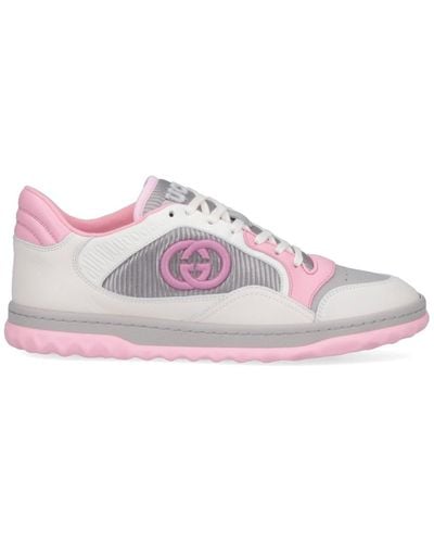 Gucci Mac80 Leather Trainer - Pink
