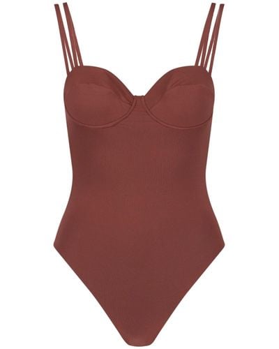 MATINEÉ 'brigitte' One-piece Swimsuit Sugar Capsule - Red