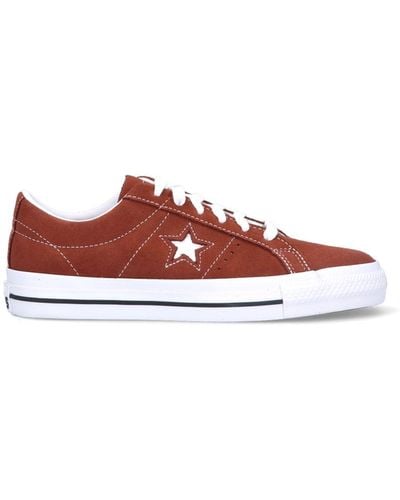 Converse Sneakers "One Star Pro" - Rosso