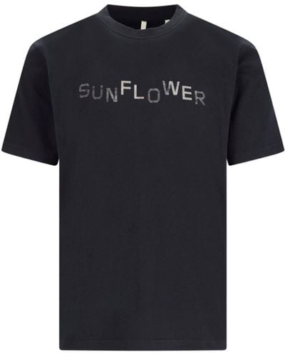 sunflower Logo T-shirt - Black