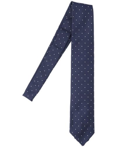 Altea Polka Dot Tie - Blue