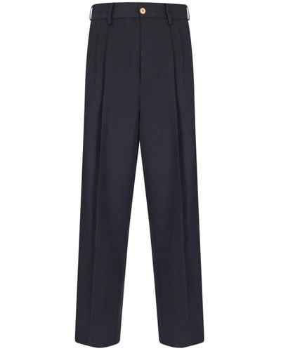 Magliano Pleated Trousers - Blue