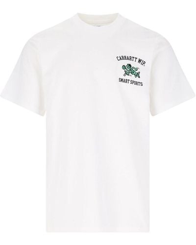 Carhartt T-Shirt "S/S Smart Sports" - Bianco