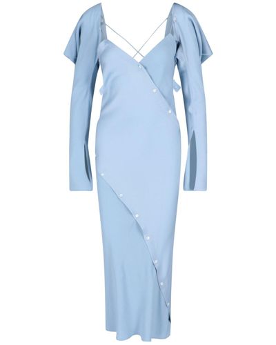 Setchu 'origami' Dress - Blue