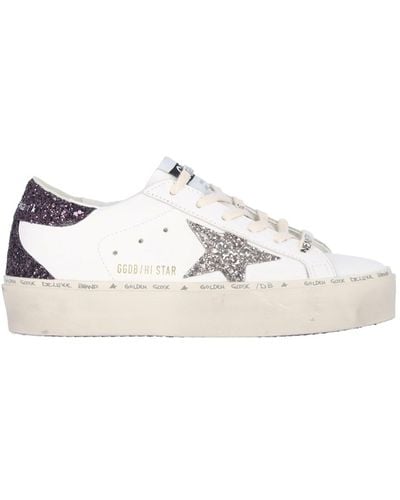 Golden Goose "hi Star" Trainers - White