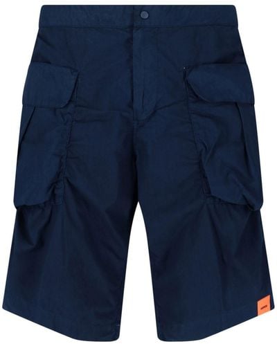 Aspesi Cargo Bermuda Shorts - Blue