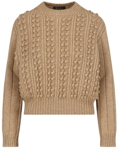 Loro Piana 'erdenet' Sweater - Natural