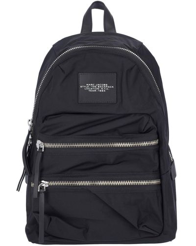 Marc Jacobs The Biker Large Nylon Backpack in Black | Lyst