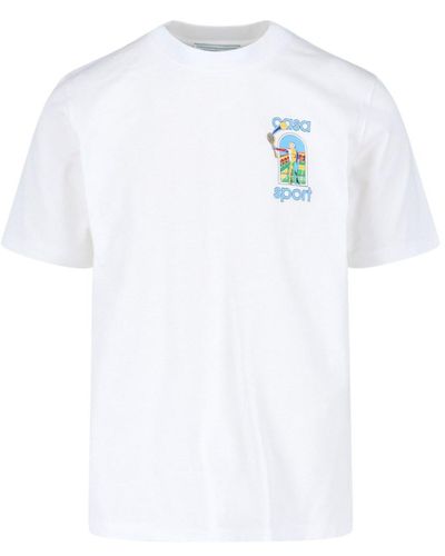 Casablancabrand 'le Jeu Coloré' T-shirt - White