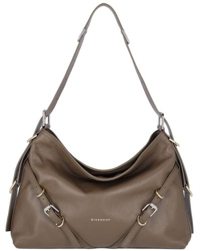 Givenchy 'medium Voyou' Shoulder Bag, - Brown