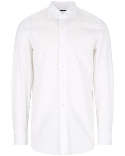 Finamore 1925 Shirt "milano-zante" - White