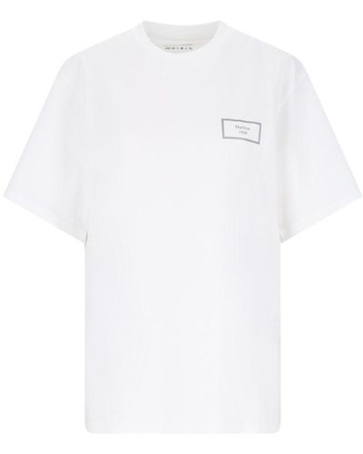 Martine Rose T-Shirt Logo - Bianco