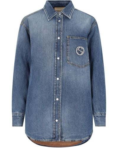 Gucci Denim Shirt - Blue