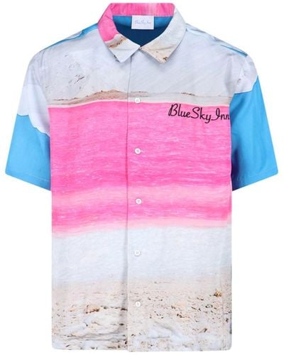 BLUE SKY INN Camicia "Pink Salt" - Rosa