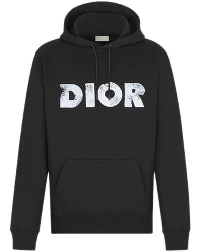 Dior Hoodie With Logo 3d - Black