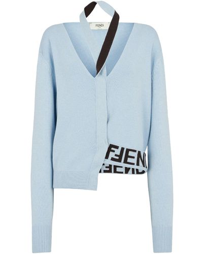 Fendi Cardigan Sweater - Blue