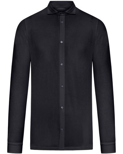 Zanone Button-down Fastening Shirt - Blue