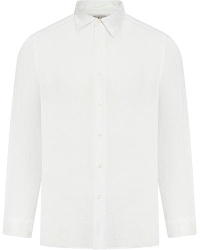 Woolrich Camicia in lino - Bianco