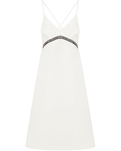 Sacai Day Evening Dress - White