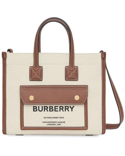 Burberry Borsa A Mano - Neutro