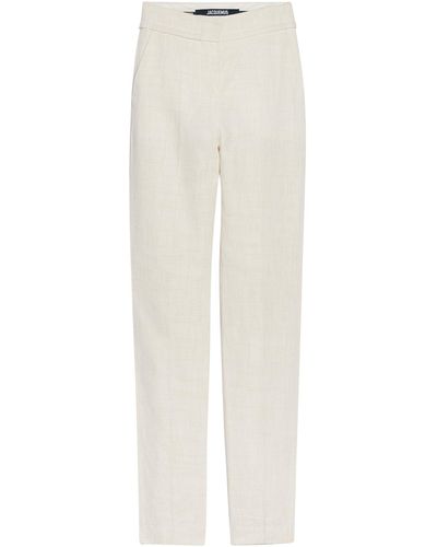Jacquemus Cargo Trousers - White