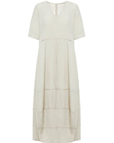 Transit Silk Blend Dress - White