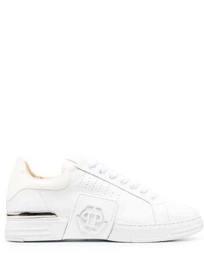 Philipp Plein Trainers Hexagon - White