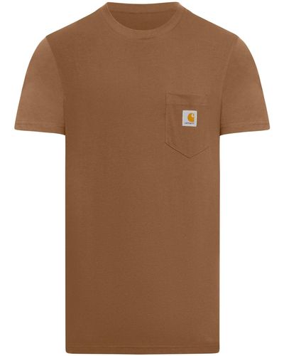 Carhartt Cotton T-shirt - Brown