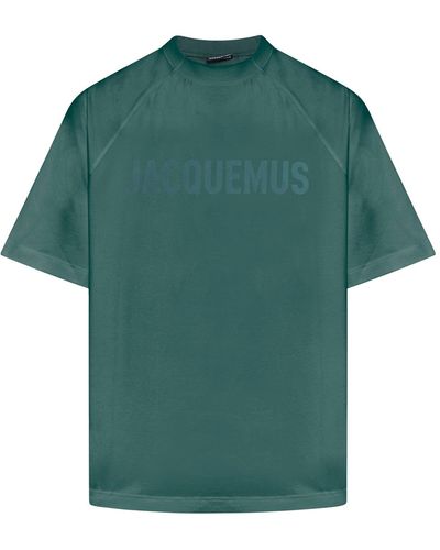 Jacquemus Le tshirt typo - Verde
